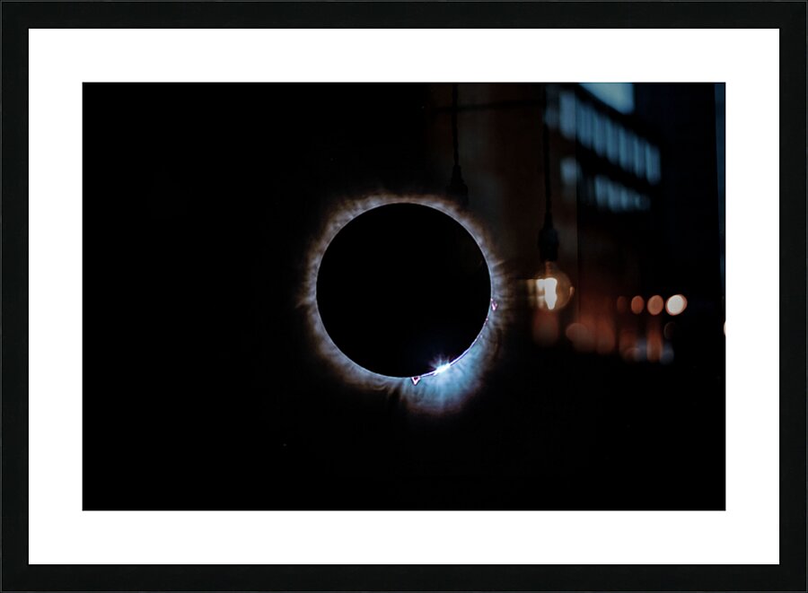 Corona Diamon Ring Picture Frame print
