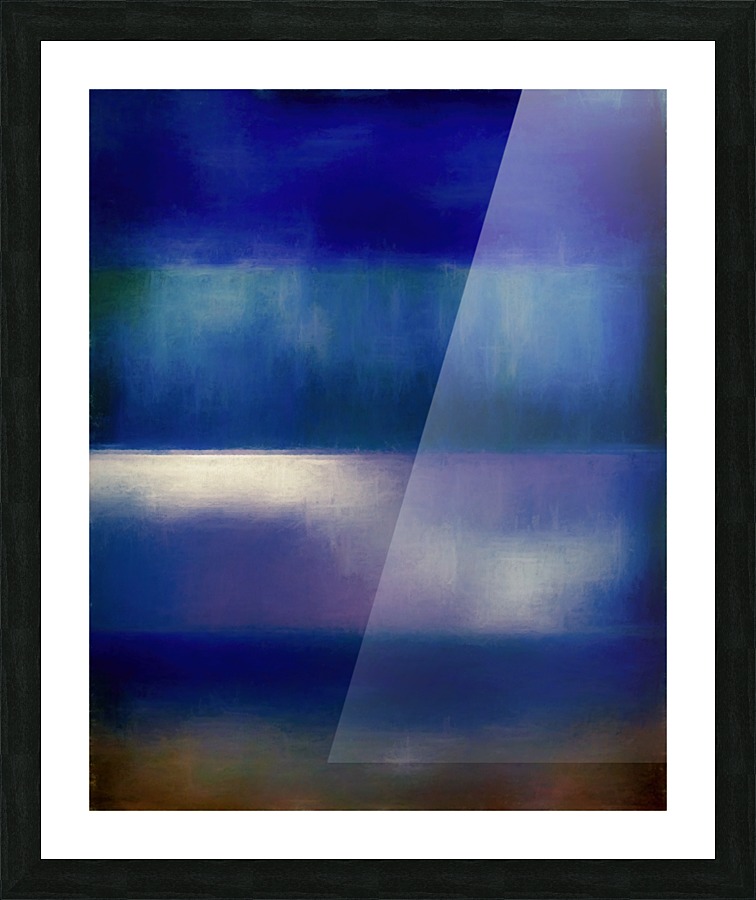 Color of the Blues Picture Frame print