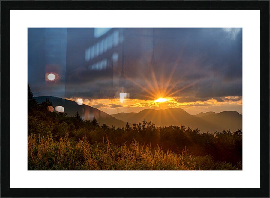 Kancamangus Sunrise Picture Frame print