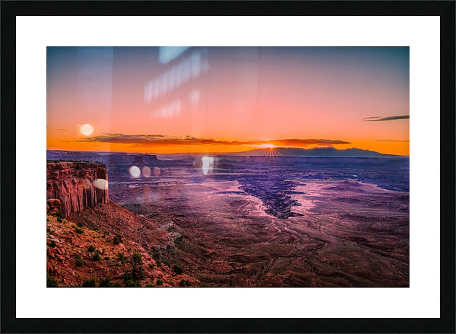 Canyonlands First Light Picture Frame print