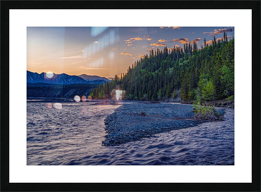 Chitna Sunset Picture Frame print