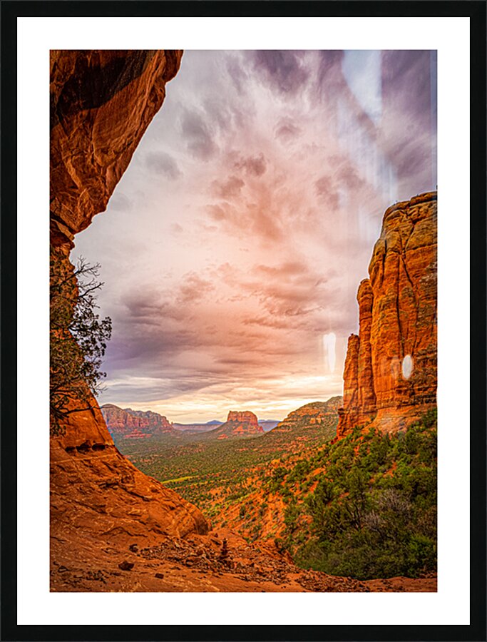 Sadonia Sunset Picture Frame print