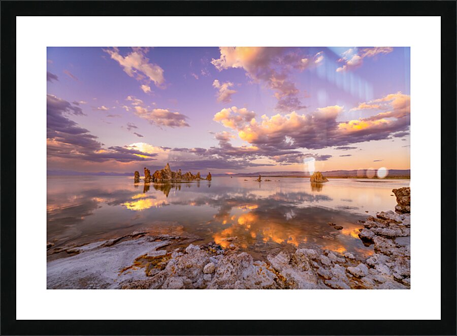 Mono Lake Sunset Picture Frame print