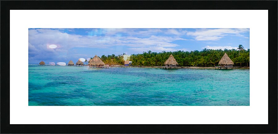 Luxury Resort Picture Frame print