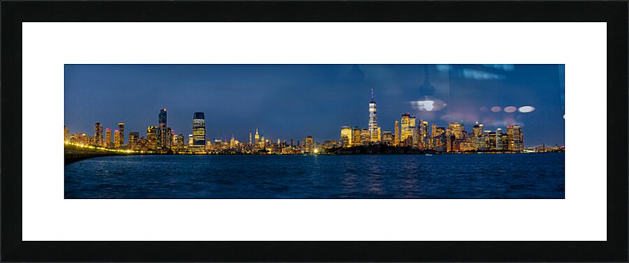 NYC Panorama Picture Frame print