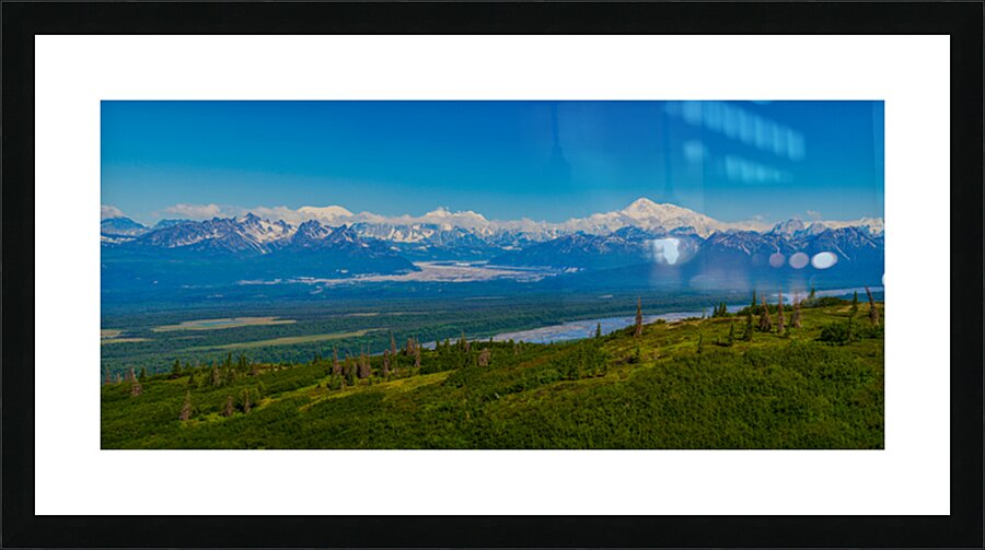 Denali State Park Panorama Picture Frame print