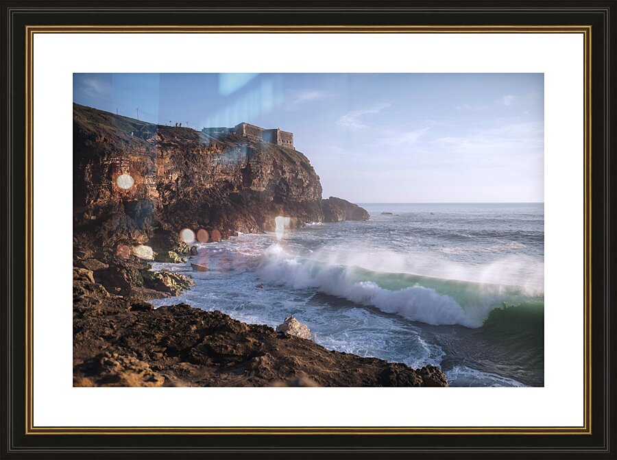 Nazare Portugal Picture Frame print