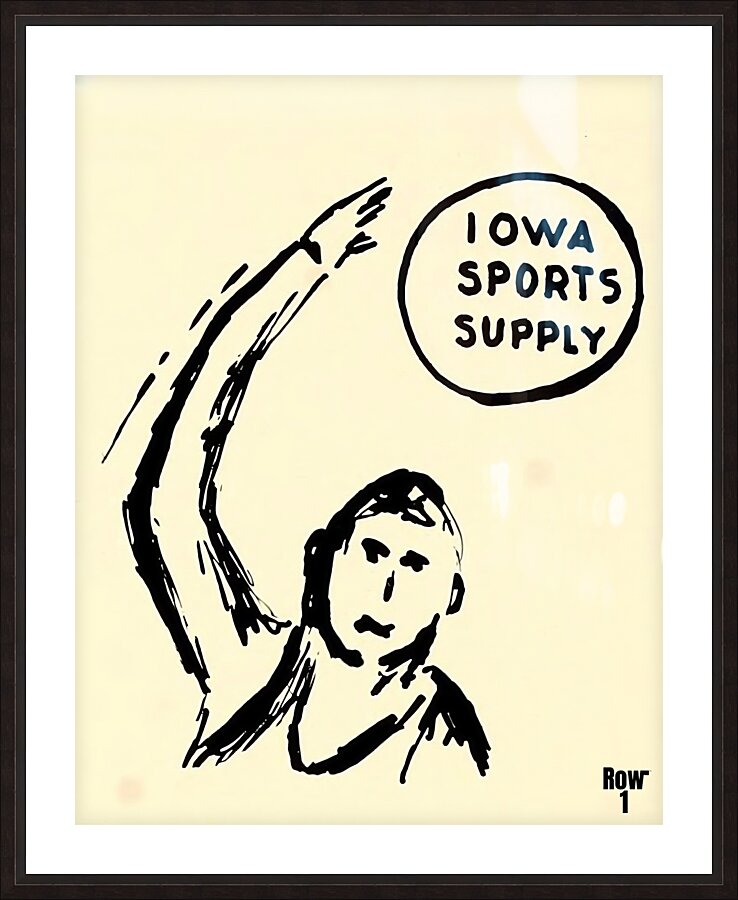 Iowa Sports Supply Picture Frame print
