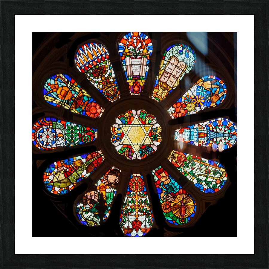 London Northend Synagogue Picture Frame print