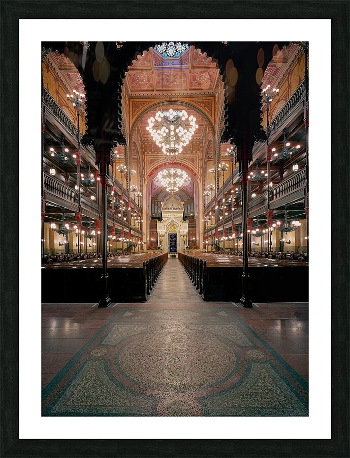 Dohany Street Synagogue Budapest Hungary  Picture Frame print