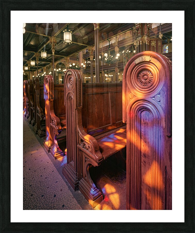 Dohany Street Synagogue Budapest Hungary Picture Frame print