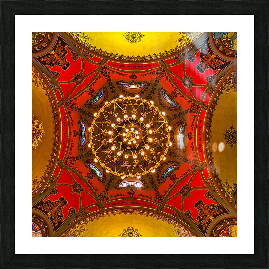 Subotica Synagogue Serbia Picture Frame print