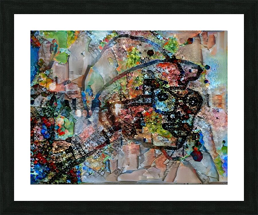 miner boy Picture Frame print