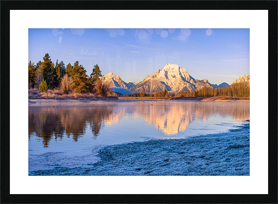 Oxbow Bend Picture Frame print