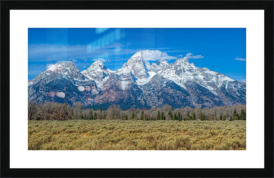 Grand Teton Cloud Picture Frame print