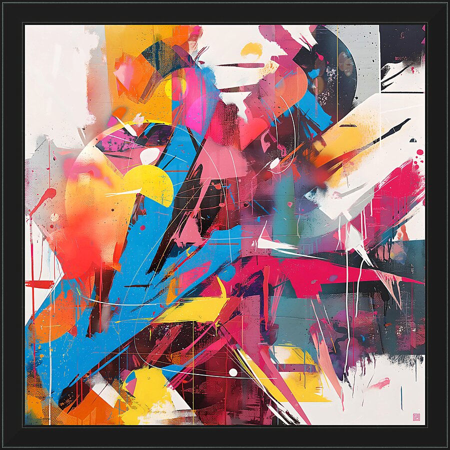 Galaxy Picture Frame print