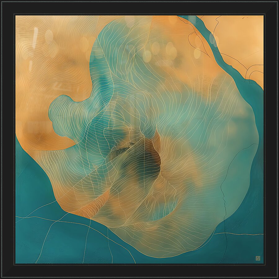 Print File Tranquil Picture Frame print