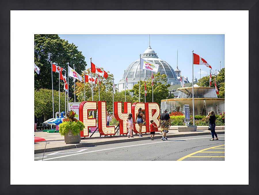Canadian National Exhibition Picture Frame print