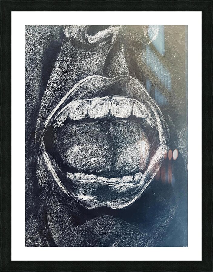 hey Picture Frame print