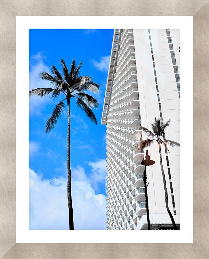Hawaii Hotel II Picture Frame print