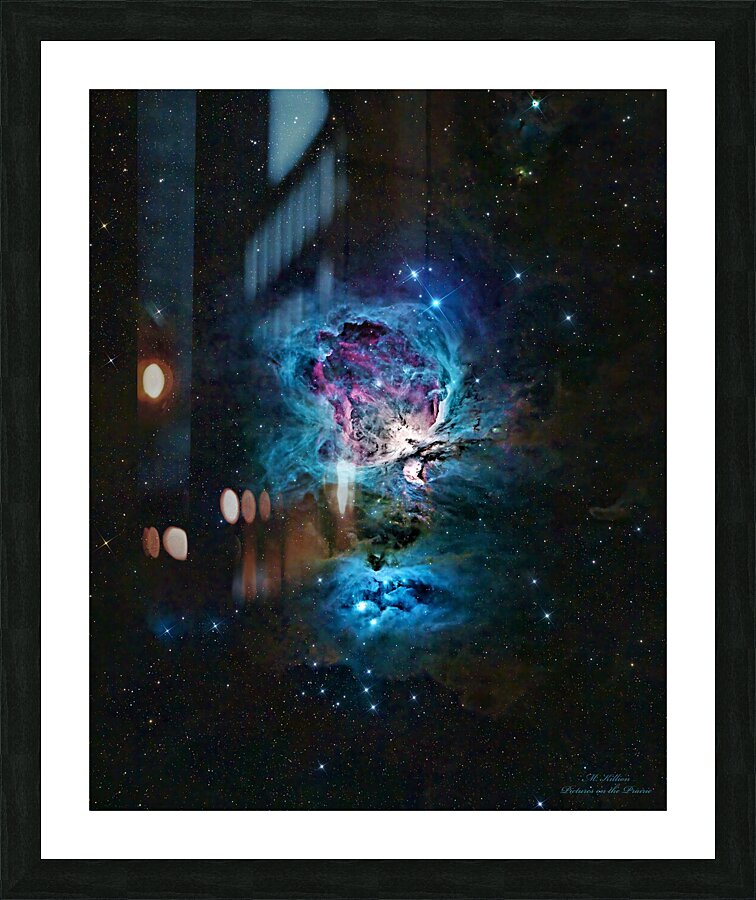 Orion Nebula  Picture Frame print