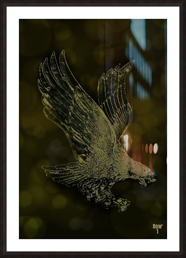 Southern Miss Golden Eagle Art Picture Frame print