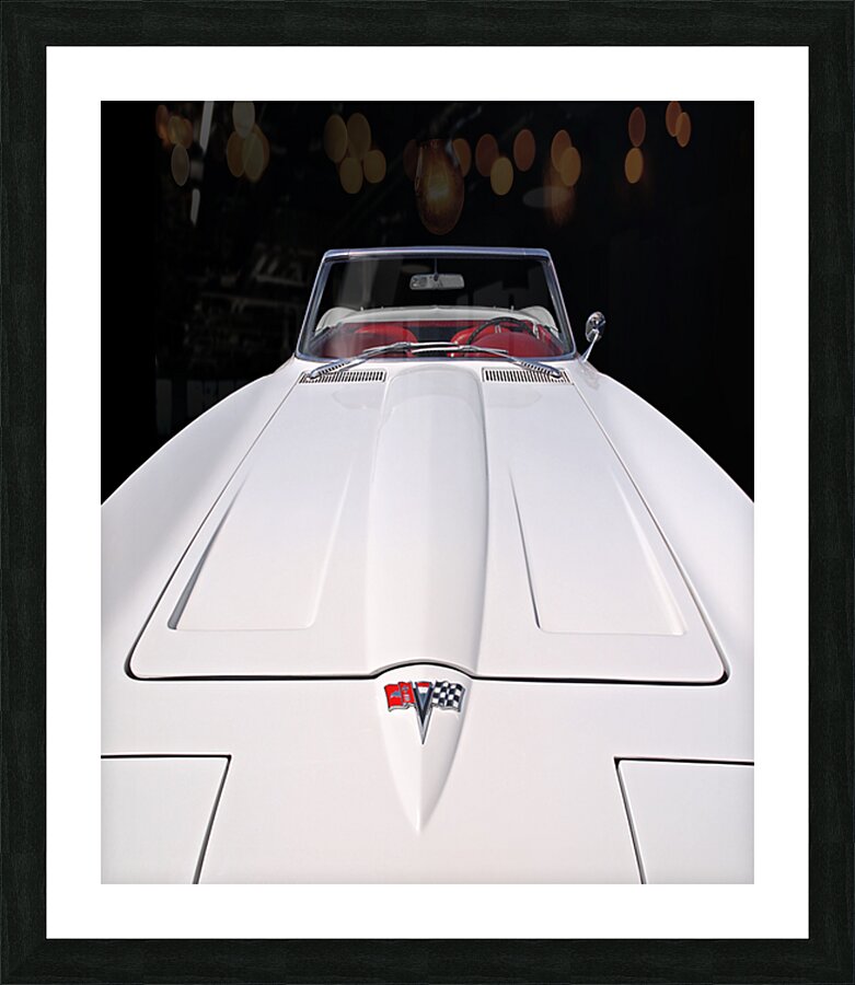 Pure Enjoyment - 1964 Corvette Stingray Picture Frame print