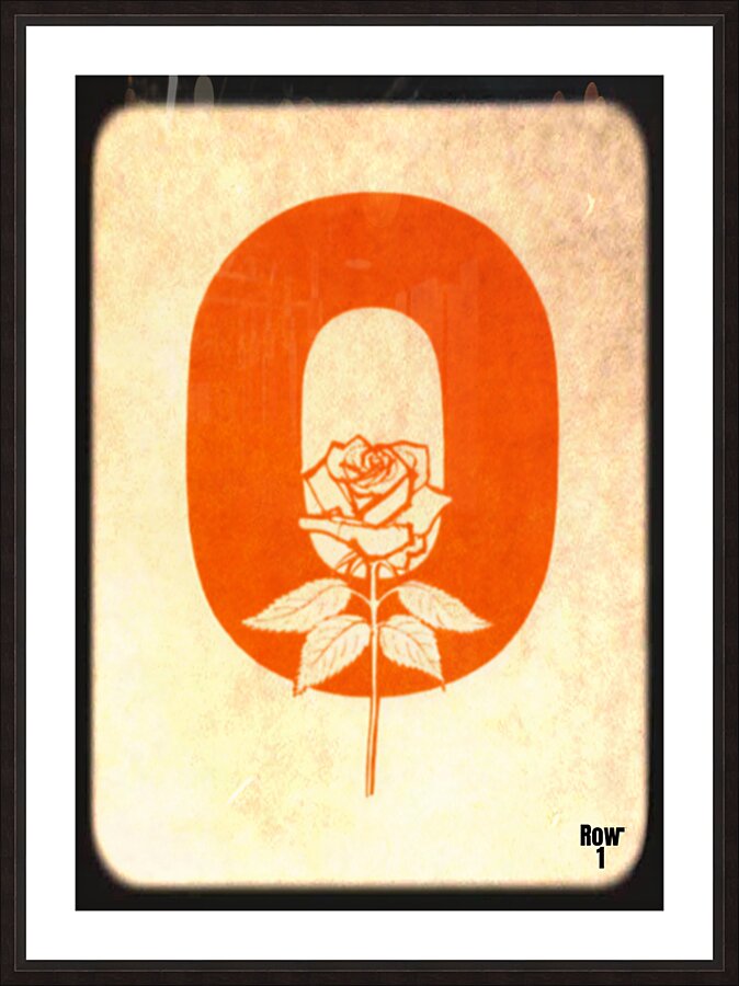 1957 Rose Bowl Oregon State Art Picture Frame print