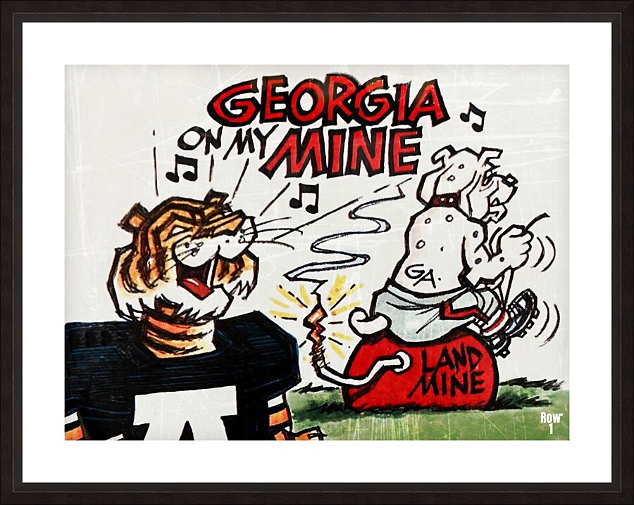 Georgia On My Mine by Phil Neel Picture Frame print