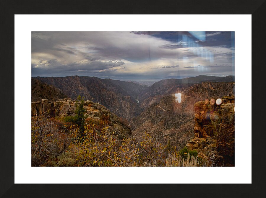 Black Canyon of the Gunnison Picture Frame print