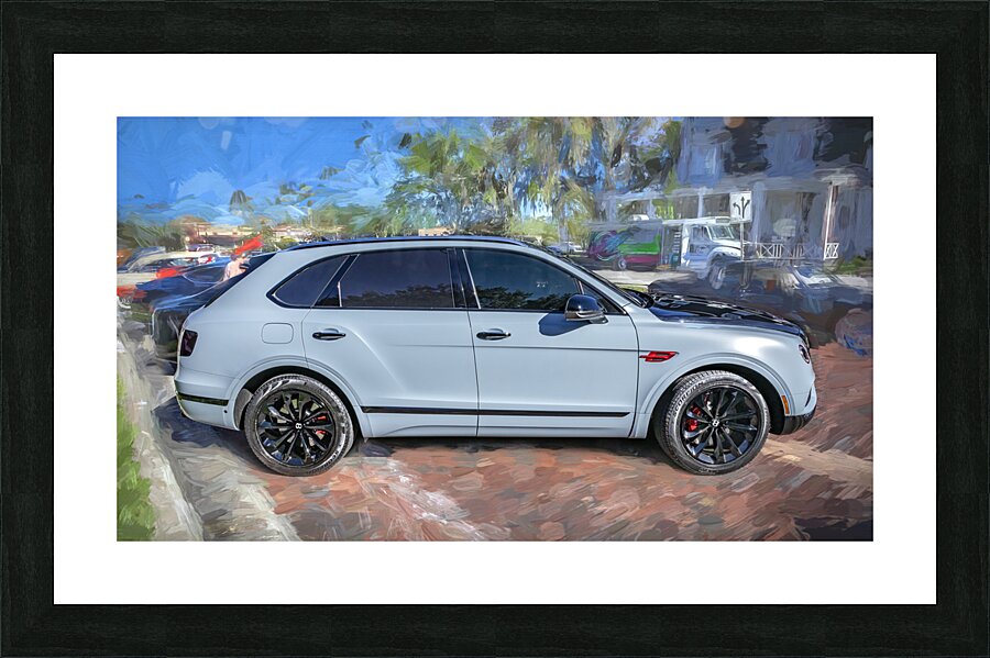 2020 Bentley Bentayga V8 Design Edition X1 7 Picture Frame print