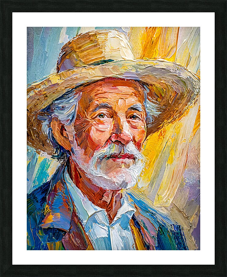 Golden Sunset - GIA2401-0238-OIL Picture Frame print