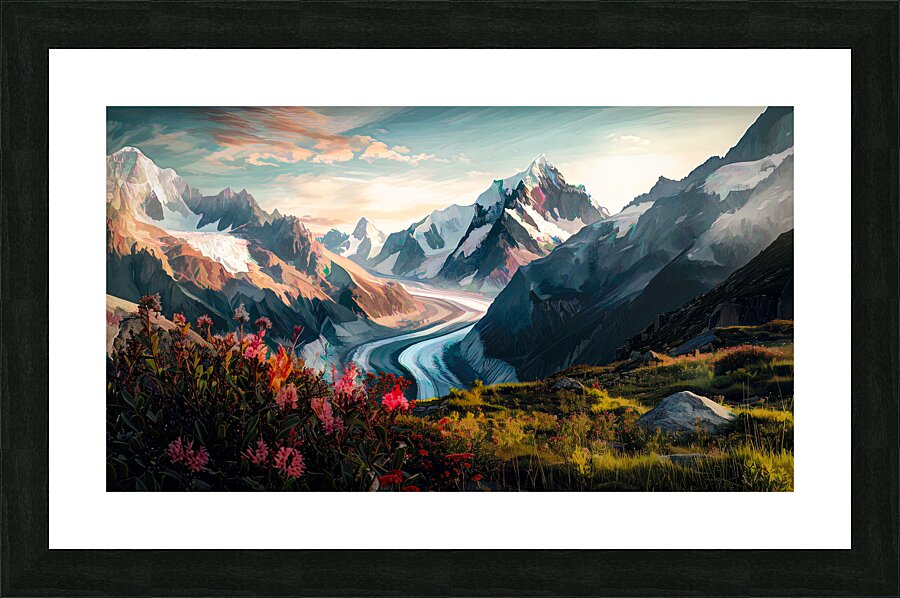 Alpine Splendor - GIA2401-0242-PIN Picture Frame print