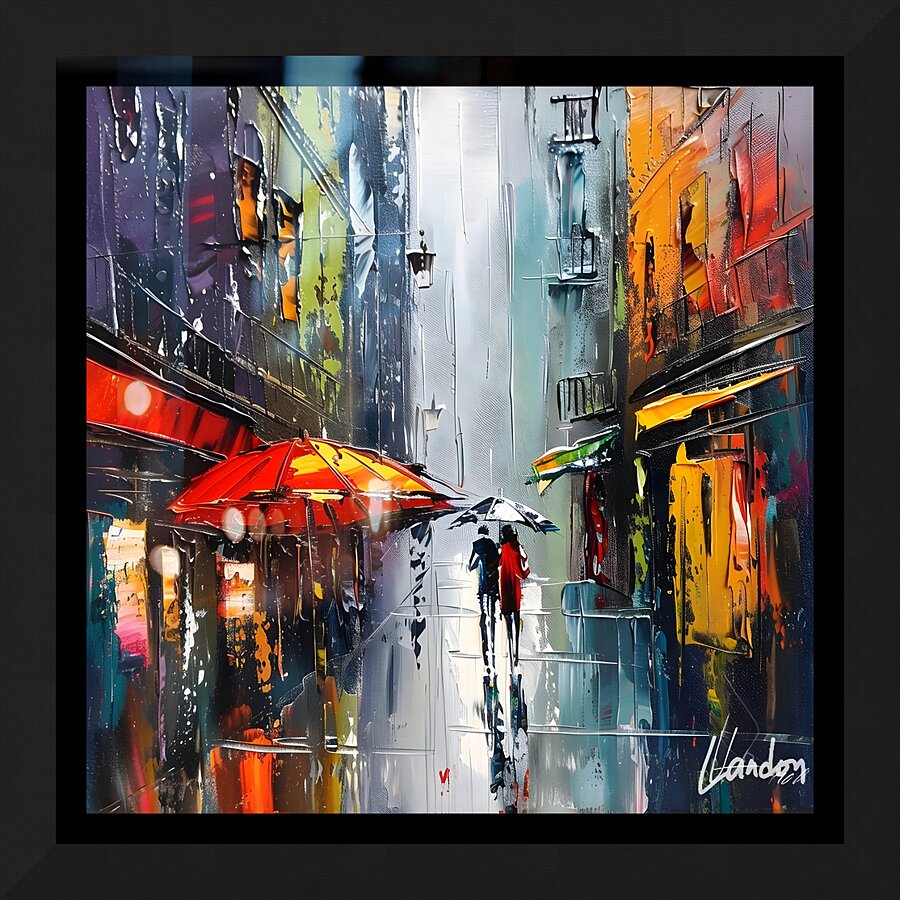 In Da City 4 Picture Frame print