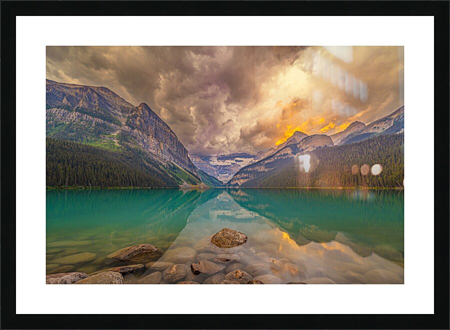 Lake Louise Morning Picture Frame print