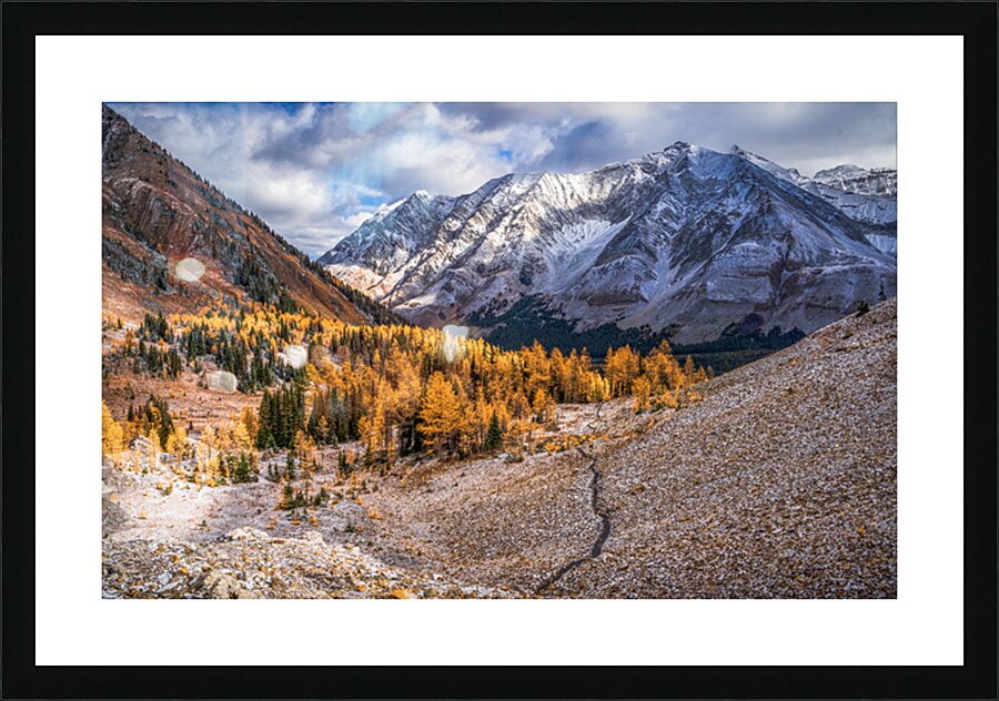 Pocaterra Cirque Picture Frame print