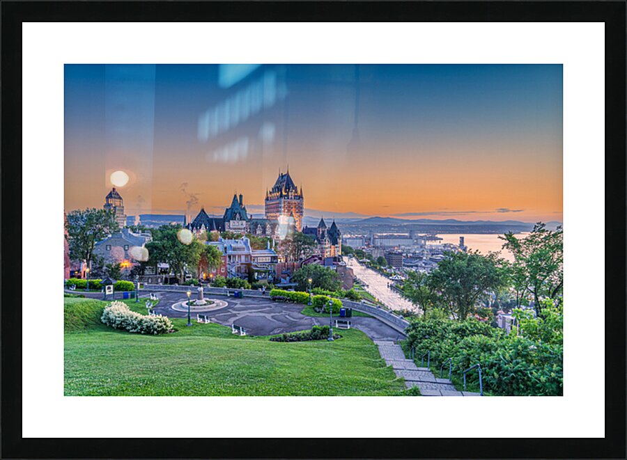 Quebec Morning Picture Frame print