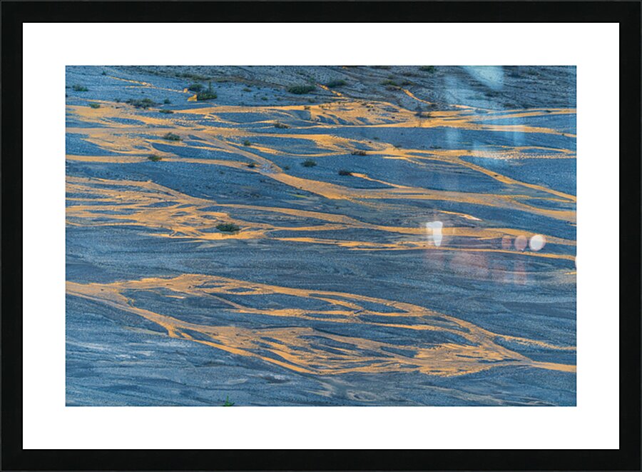 Payto Lake Flats Picture Frame print