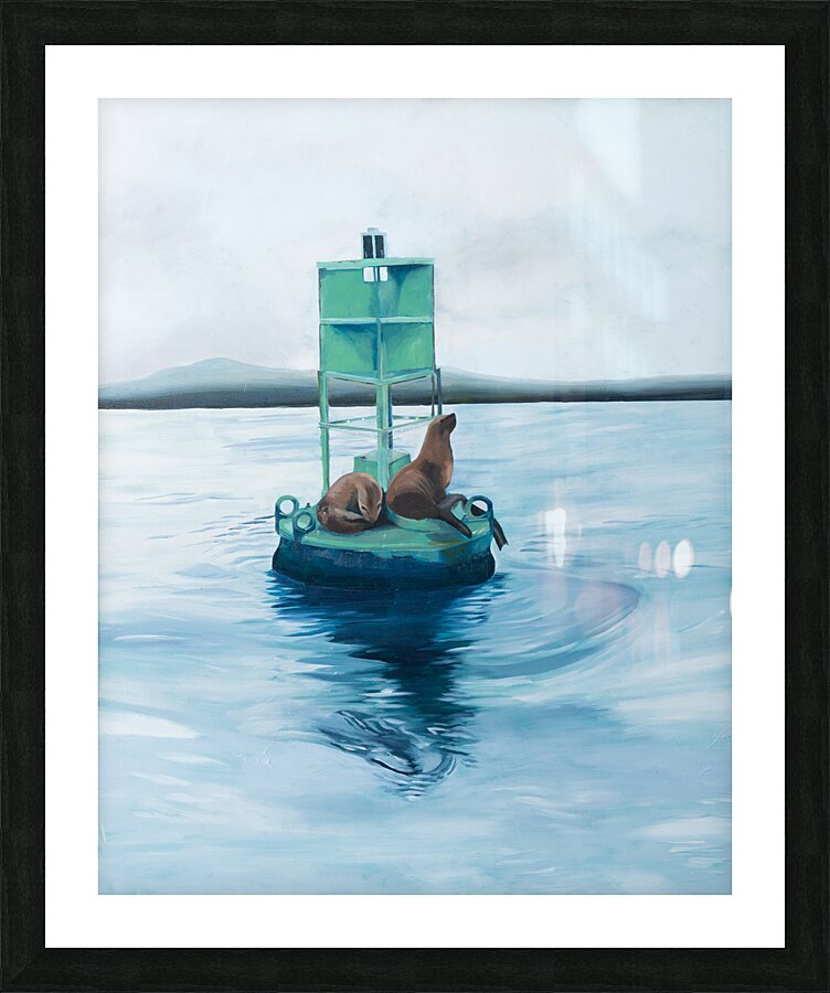 Peaceful perch  Framed Print Print