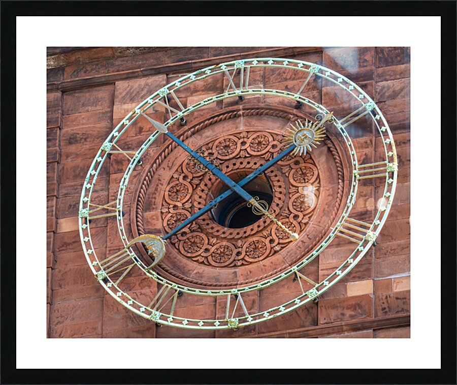 Montreal Time Picture Frame print