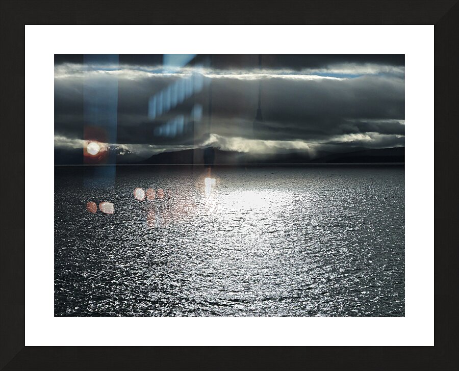 Tahoe Storms Picture Frame print