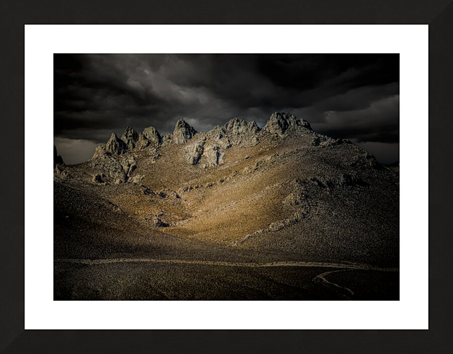 Eastern Sierra Evening Storms Picture Frame print
