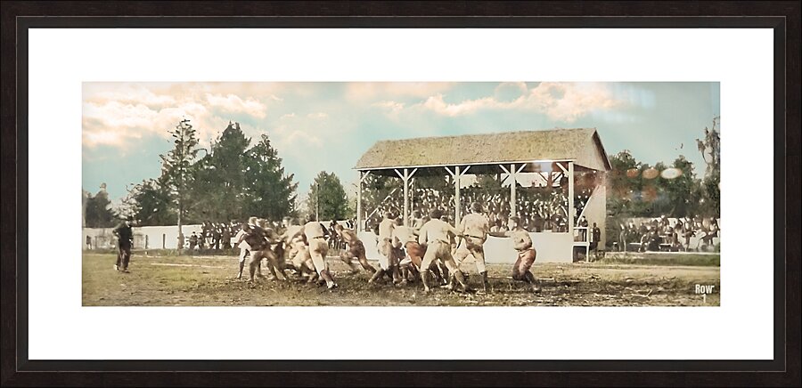 1923 Illinois Football Art Picture Frame print