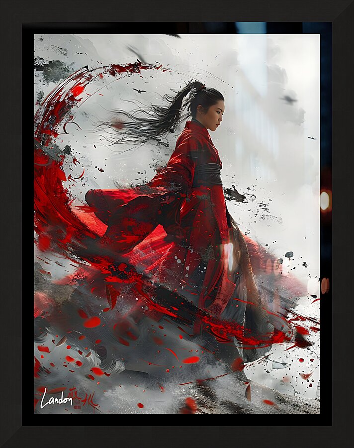 Chinese Chaos 2 Picture Frame print