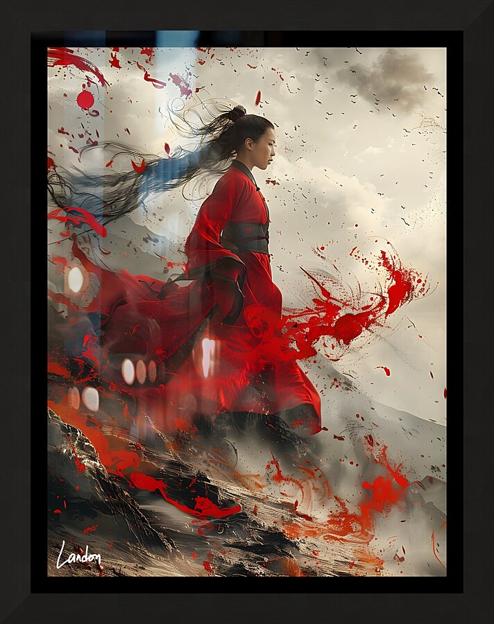 Chinese Chaos 1 Picture Frame print