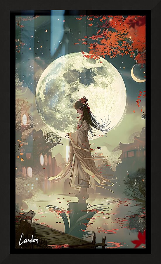 Chinese Beauty 2 Picture Frame print