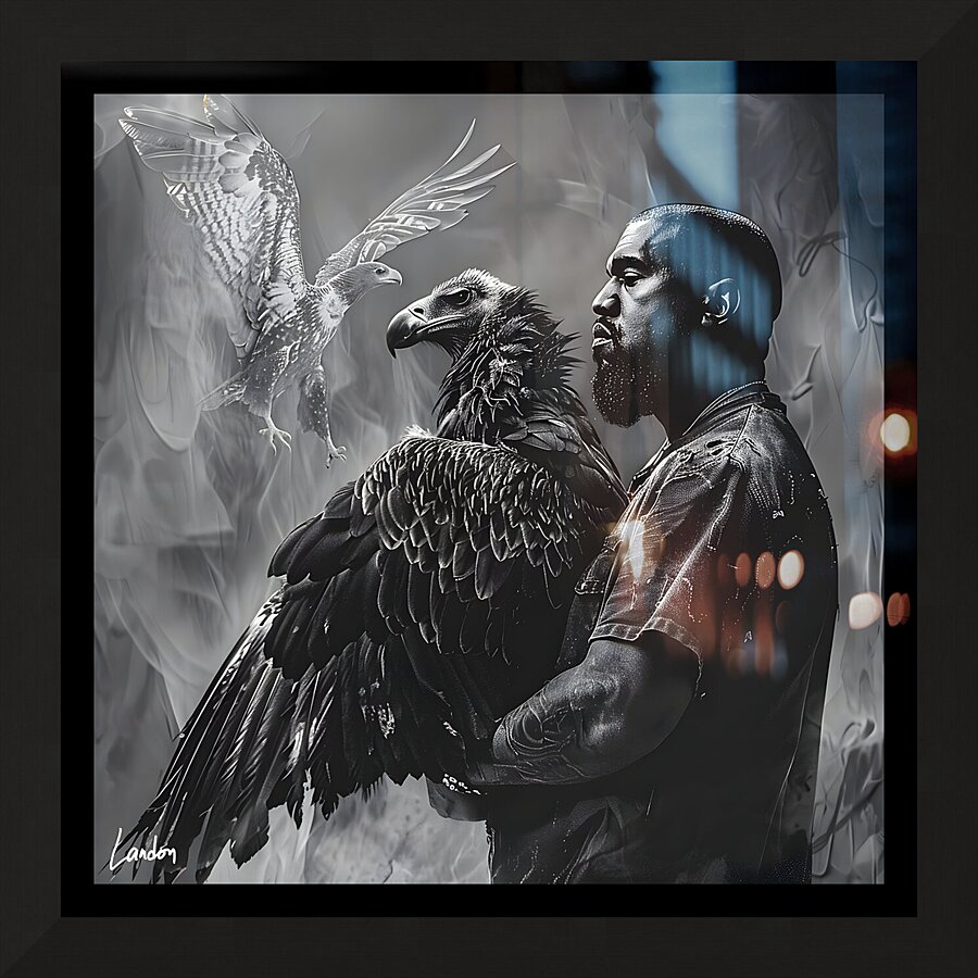 Western Vultures 3 Picture Frame print