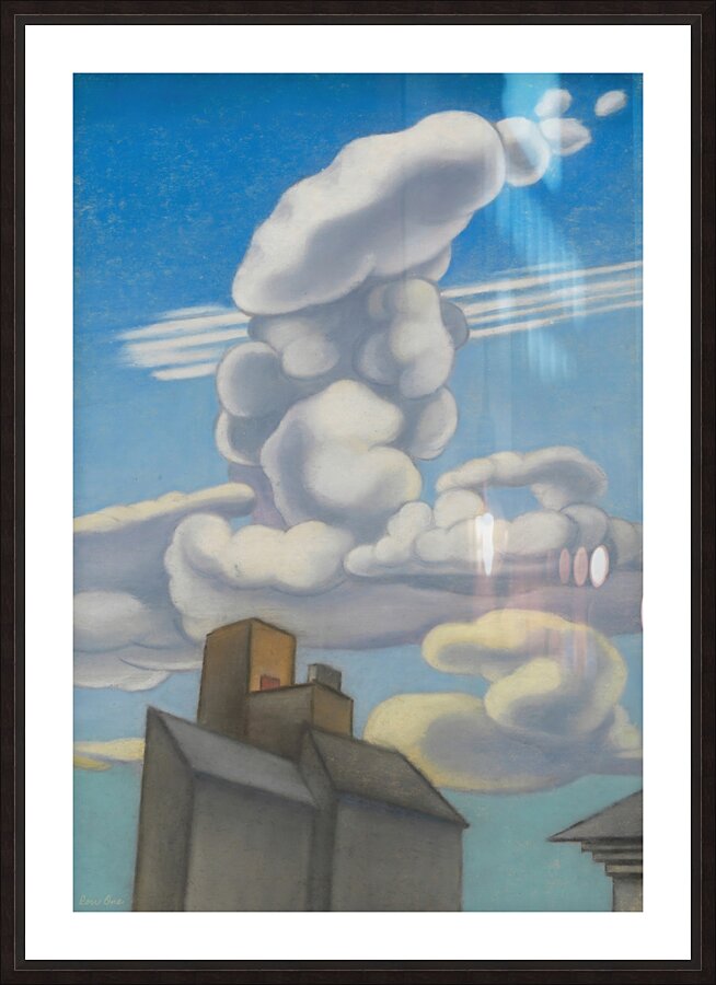 Abstract Clouds by Karl Wiener  Picture Frame print