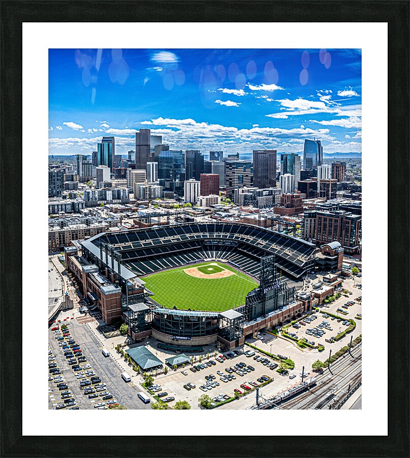 Denver Colorado Downtown 1 Picture Frame print