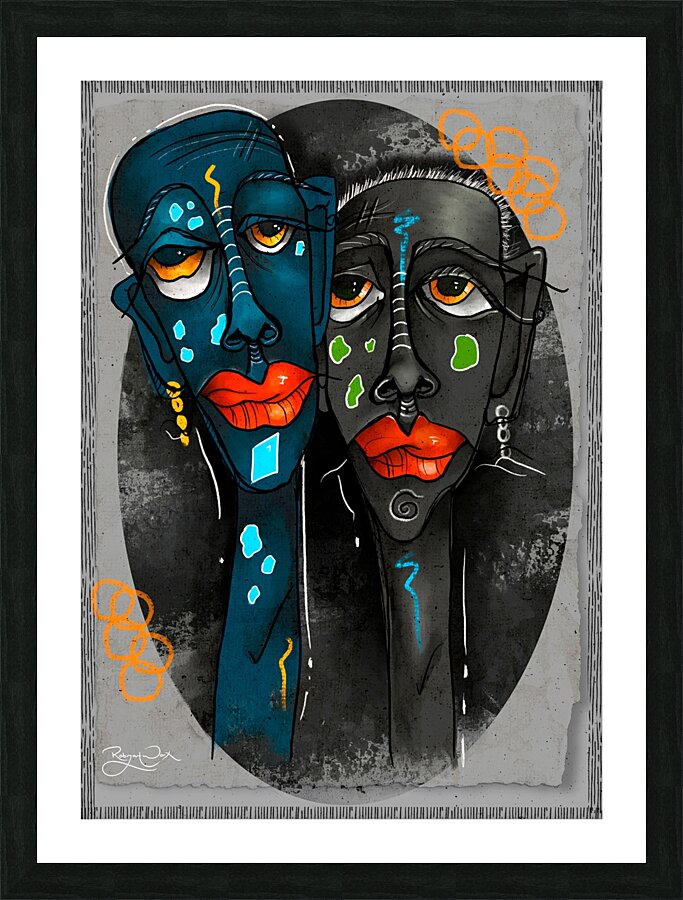 Same Same But Different Picture Frame print